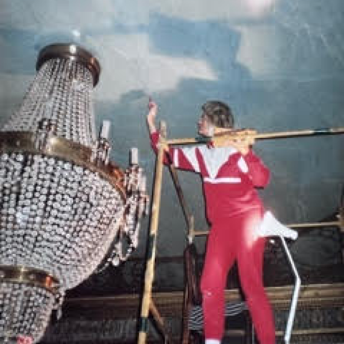 Norbury Park House - Restoring the painted room including restoring the Cipriani paintings