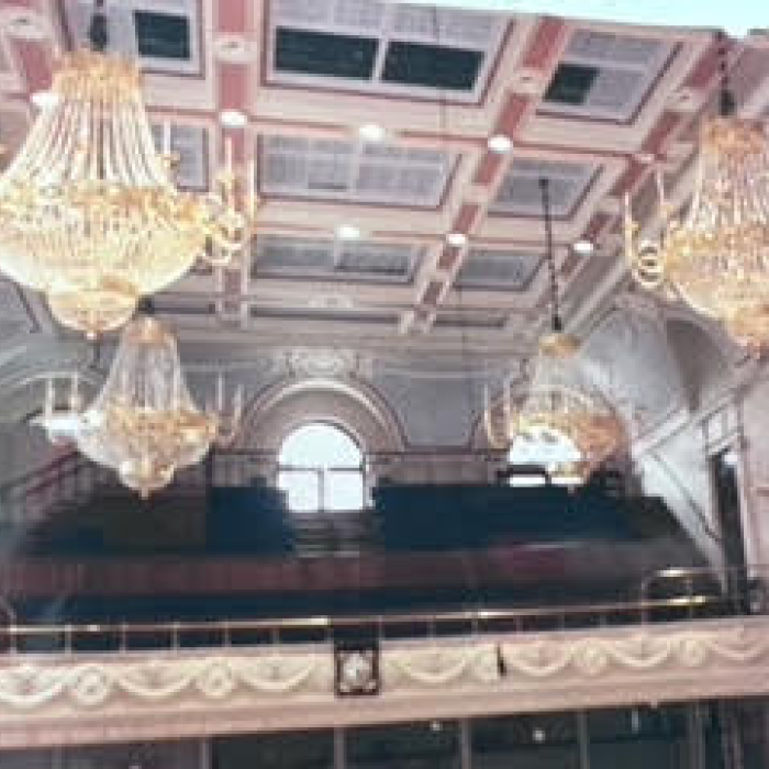 Royal Academy of Music, London - Design and making the chandeliers for the main theatre