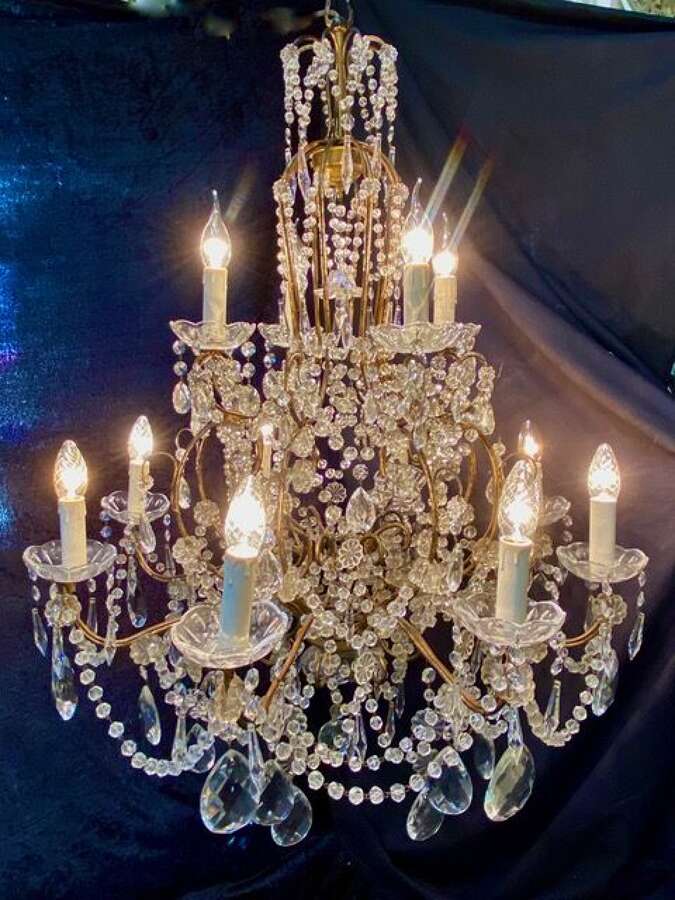 Large Antique Chandeliers