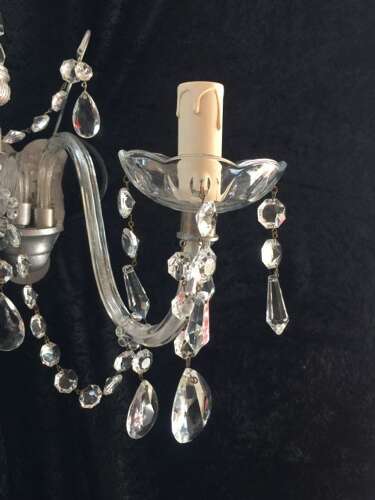A Set of Three English Antique Wall-Lights