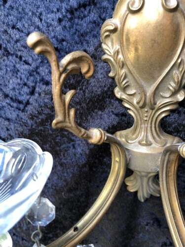 Pair of Two Light Italian Wall-Lights