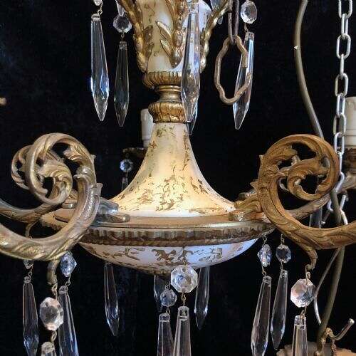 A Pair of Decorative Italian Antique Chandeliers