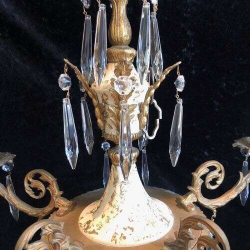 A Pair of Decorative Italian Antique Chandeliers