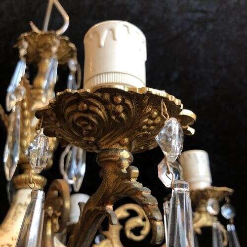 A Pair of Decorative Italian Antique Chandeliers
