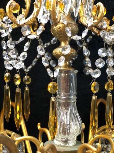 A Wonderful Italian Antique Pod Chandelier