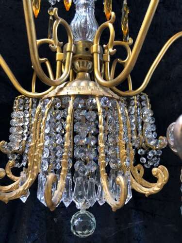 A Wonderful Italian Antique Pod Chandelier