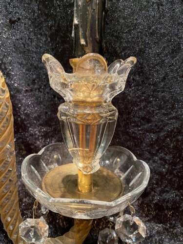 A Pair of English Candelabra Lamps