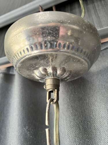 Two Light French Square Antique Lantern. C1920