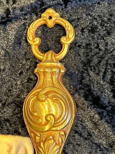 A Pair of Single Light Brass French Antique Wall-lights