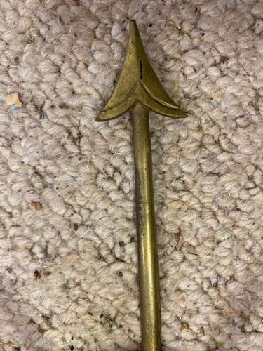 An Unsual Pair of Two Light French Spear Antique Wall-lights