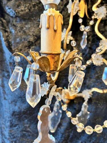 A Pair of Gilt Florentine Antique Wall-lights