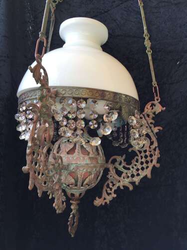 An Art Neauveau Pendant Light