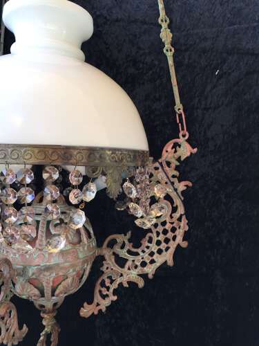 An Art Neauveau Pendant Light