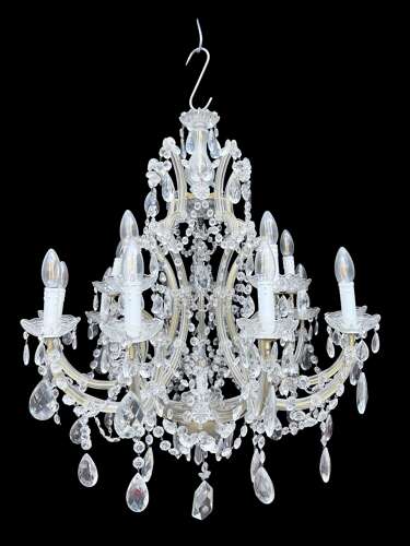 Large 15 Light Italian MarieTheresa Chandelier