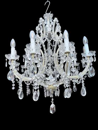 Large 15 Light Italian MarieTheresa Chandelier